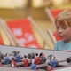 Blonde Young Boy Playing With Passion Table Football - VideoHive Item for Sale