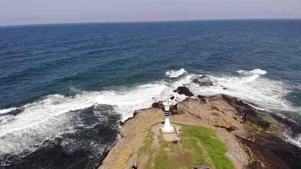 Aerial View of Black Sea Cape Jason