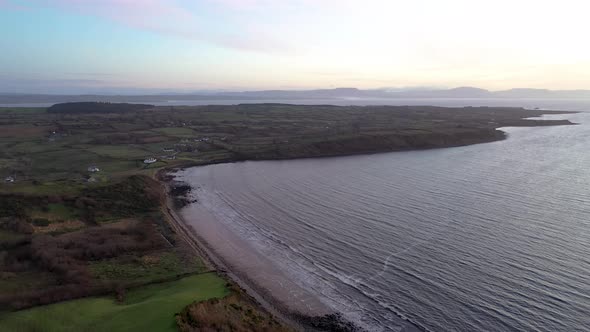 Flying From Inver to Mountcharles in County Donegal  Ireland