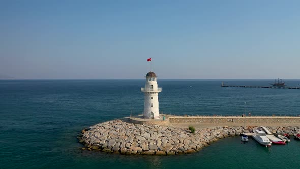 Lighthouse in the Port