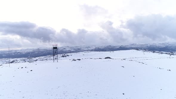 Winter Landscape in the Mountains