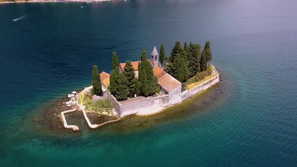 Sveti or e in Bay of Kotor