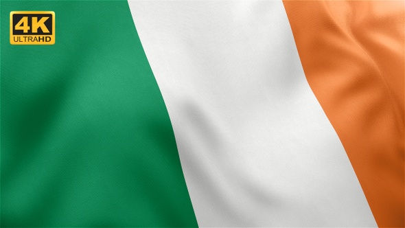 Ireland Flag - 4K