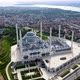 Aerial Drone View of Istanbul Camlica Mosque and Bosphorus.  11 - VideoHive Item for Sale
