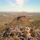 American US Flag on Top of Desert Mountain Push In - VideoHive Item for Sale