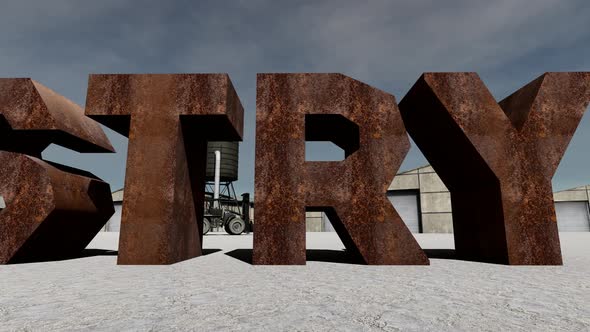 Industry Metal Text alt