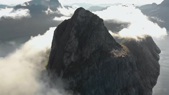 Norway Aerial Drone High View