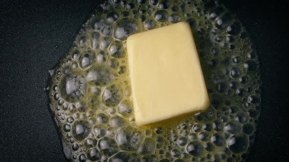 Butter Sizzling In The Pan