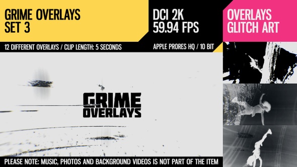 Grime Overlays (2K Set 3)
