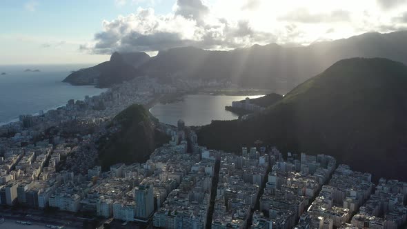 Rio de Janeiro Brazil. International travel landmark. Vacation destination