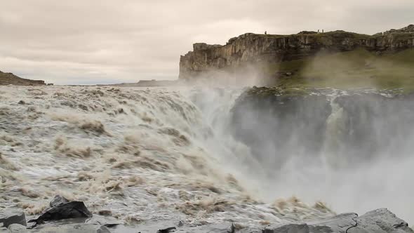 Dettifoss Waterfall in Iceland