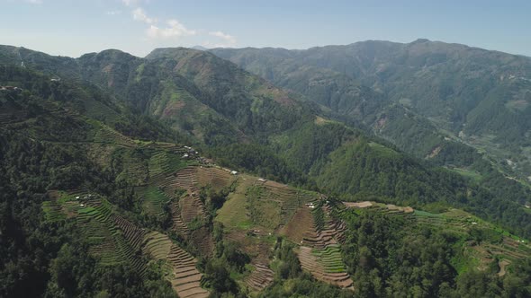 Farmland in a Mountain Province Philippines, Luzon