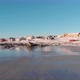 Ramberg village in the lofoten island, filmed from the beach during winter during a sunny day. - VideoHive Item for Sale