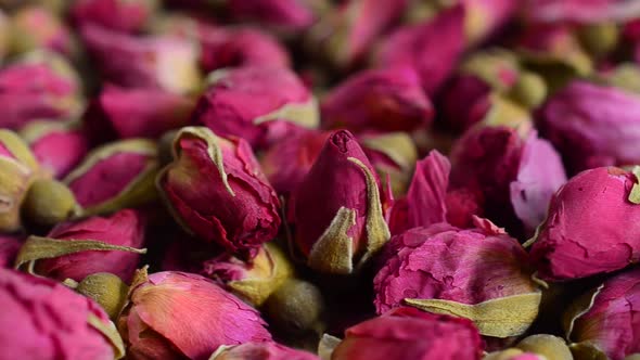 Flower tea from the petals of the tea rose.