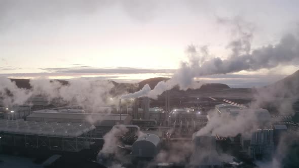 Geothermal Power Plant Iceland