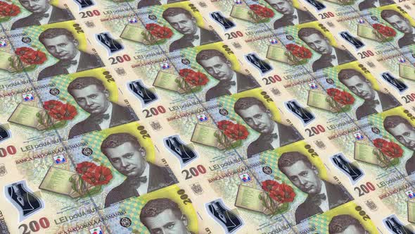 Romania  Money / 200 Romanian Leu 4K