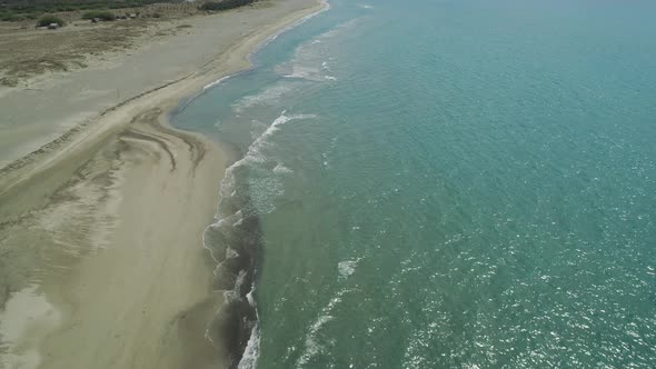 Sea Landscape with Beach. Philippines, Luzon