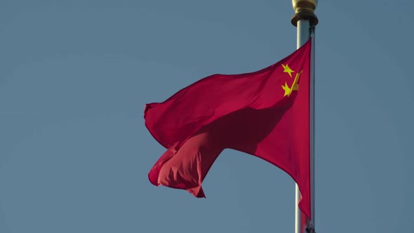 Red Chinese Flag