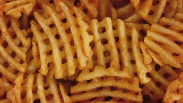 Delicious Waffle Cut Fries