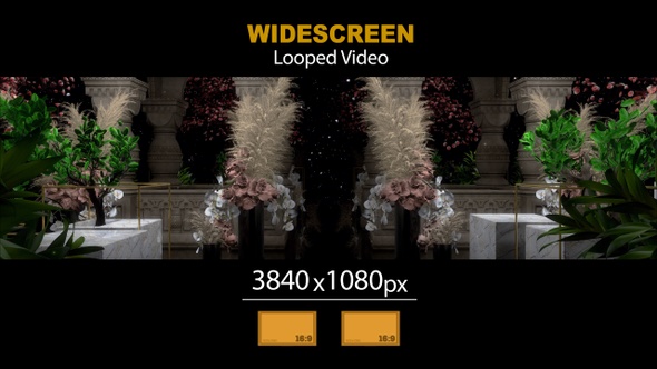 Widescreen Magic Garden Hall 08