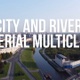 City And River Arial Multiclip - VideoHive Item for Sale