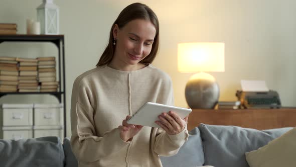 Woman Surfing Internet