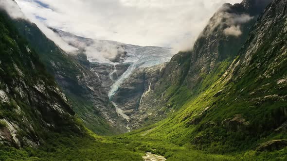 Beautiful Nature Norway Glacier Kjenndalsbreen