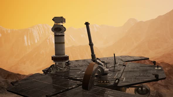 Opportunity Mars Exploring the Surface of Red Planet alt