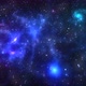 Blue Galaxy Space Motion Loop Background - VideoHive Item for Sale