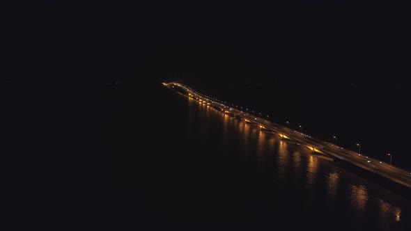 Suspension Cable Bridge in Surabaya