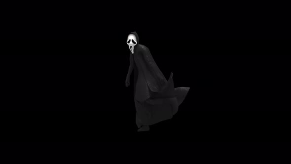 45 Ghost Halloween Dancing 4K