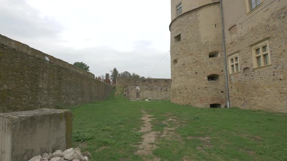 Fagaras Fortress Courtyard