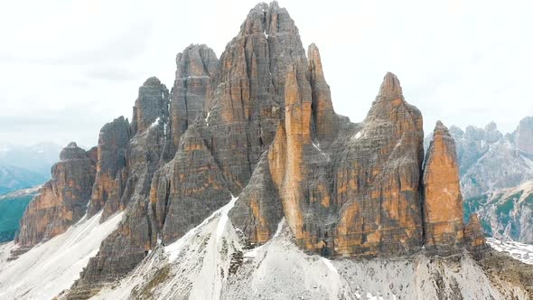 A Hyperlapse around the mountain of Tre Cime Di Lavaredo, Italy.