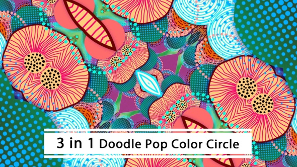 Doodle Pop Color Circle