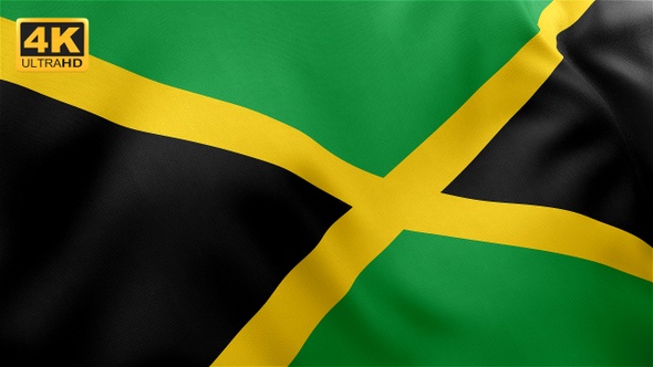 Jamaica Flag - 4K