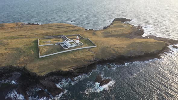 Aerial View of St. John's Point, County Donegal, Ireland