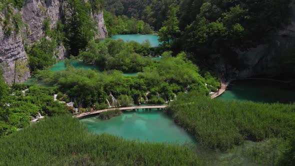 Aerial View of Croatian Nature