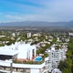Rooftop Swimming pool Skyscrapers Apartments Andes Mendoza Argentina aerial view - VideoHive Item for Sale