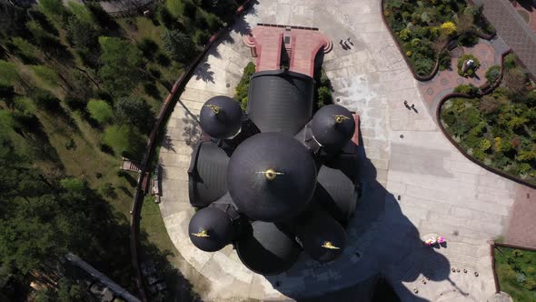 Top View Zhytomyr St. Anastasievsky Monastery