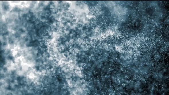 Dust Particles Storm Background Loop