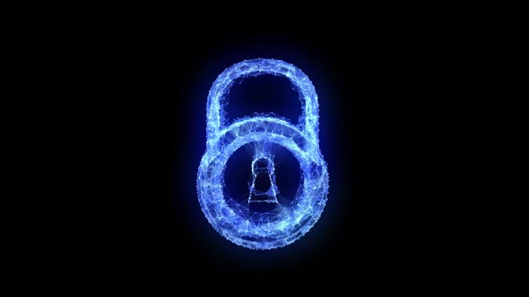 Lock Icon Cyber Security 