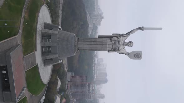 Motherland Monument in Kyiv Ukraine