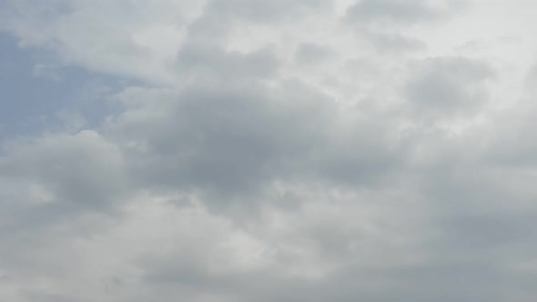 Cloud time lapse, storm, stormy weather, spring season