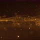 Futuristic Flowing Gold Particles Wave - VideoHive Item for Sale