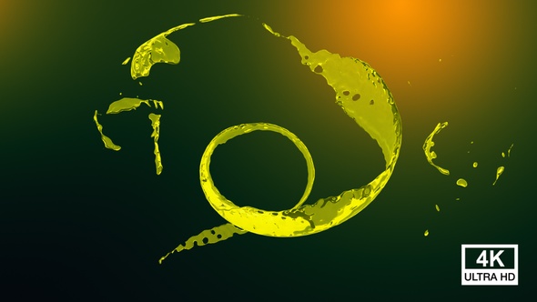 Twisted Olive Oil Splash V2 4K alt