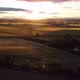 A Beautiful Sunset with Beautiful Green Fields in the Foreground - VideoHive Item for Sale