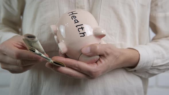 Take Money From the Piggy Bank for Health
