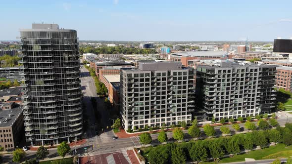 Columbus Ohio downtown condominiums - arena district