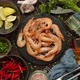 Fresh and Raw Big Shrimps Ready to Be Prepared - VideoHive Item for Sale