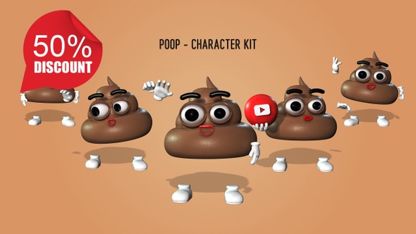 Poop - Character Kit